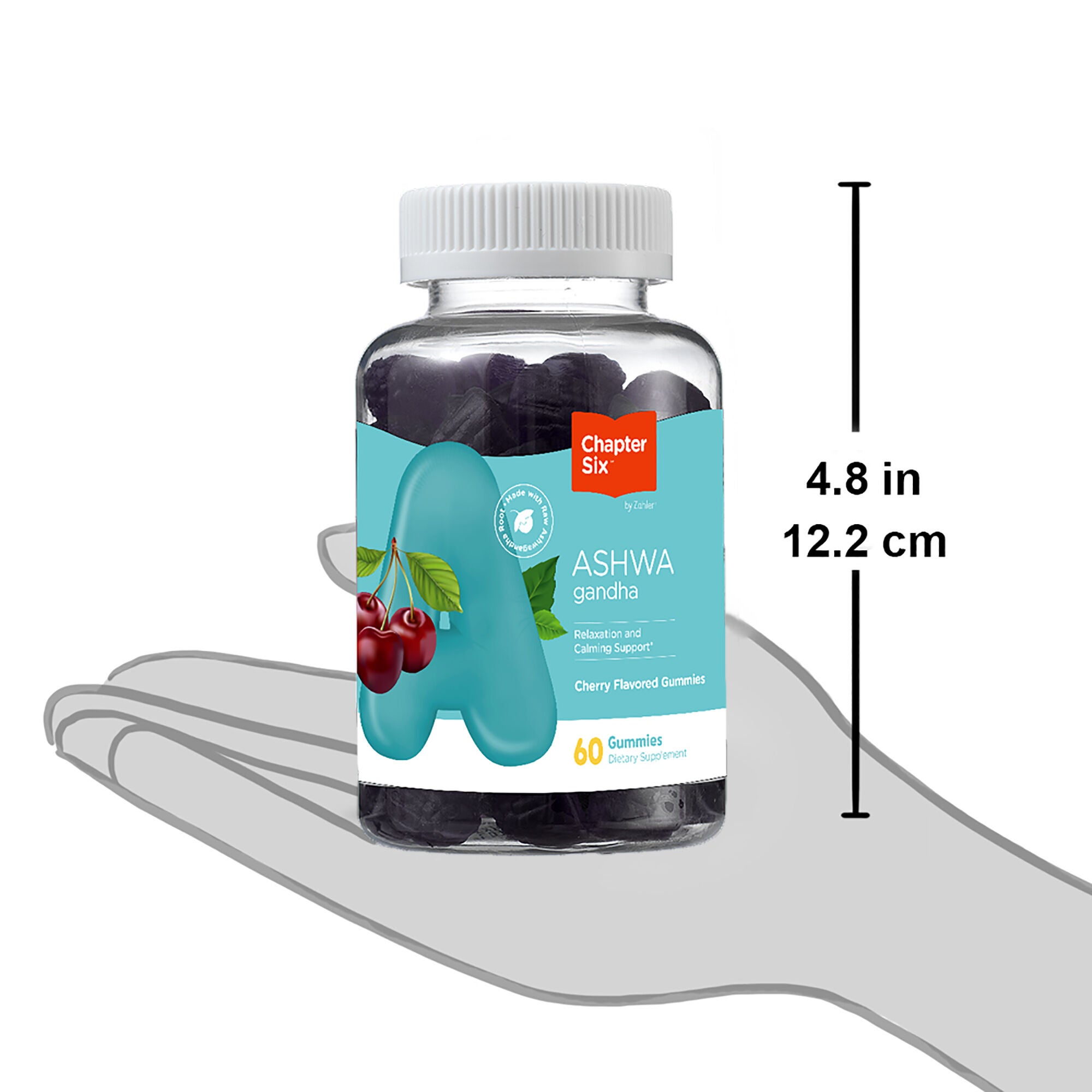 Ashwagandha Supplement - 60 Gummies (30 Servings)  | GNC